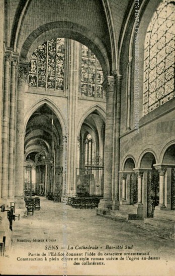 Cartes postales anciennes > CARTES POSTALES > carte postale ancienne > cartes-postales-ancienne.com Bourgogne franche comte Yonne Sens