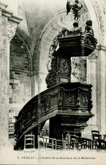 Cartes postales anciennes > CARTES POSTALES > carte postale ancienne > cartes-postales-ancienne.com Bourgogne franche comte Yonne Vezelay