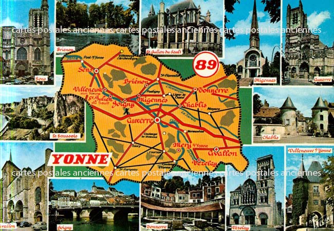 Cartes postales anciennes > CARTES POSTALES > carte postale ancienne > cartes-postales-ancienne.com Bourgogne franche comte Yonne Sens