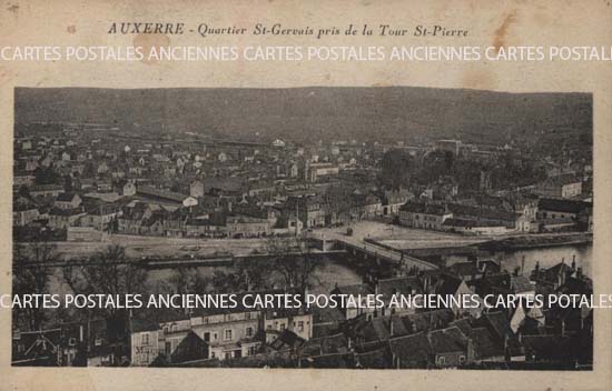 Cartes postales anciennes > CARTES POSTALES > carte postale ancienne > cartes-postales-ancienne.com Bourgogne franche comte Yonne Auxerre