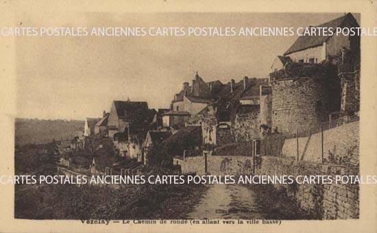 Cartes postales anciennes > CARTES POSTALES > carte postale ancienne > cartes-postales-ancienne.com Bourgogne franche comte Yonne Vezelay