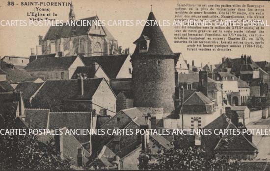 Cartes postales anciennes > CARTES POSTALES > carte postale ancienne > cartes-postales-ancienne.com Bourgogne franche comte Yonne Saint Florentin