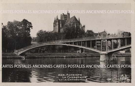 Cartes postales anciennes > CARTES POSTALES > carte postale ancienne > cartes-postales-ancienne.com Bourgogne franche comte Yonne Auxerre