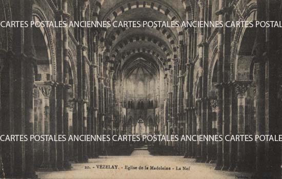 Cartes postales anciennes > CARTES POSTALES > carte postale ancienne > cartes-postales-ancienne.com Bourgogne franche comte Yonne Vezelay
