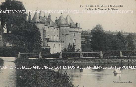 Cartes postales anciennes > CARTES POSTALES > carte postale ancienne > cartes-postales-ancienne.com Bourgogne franche comte Yonne Chastellux Sur Cure