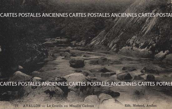 Cartes postales anciennes > CARTES POSTALES > carte postale ancienne > cartes-postales-ancienne.com Bourgogne franche comte Yonne Avallon