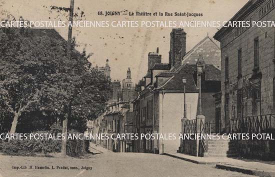 Cartes postales anciennes > CARTES POSTALES > carte postale ancienne > cartes-postales-ancienne.com Bourgogne franche comte Yonne Joigny