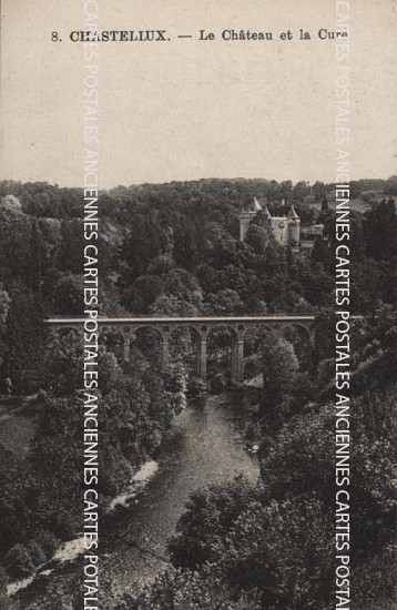 Cartes postales anciennes > CARTES POSTALES > carte postale ancienne > cartes-postales-ancienne.com Yonne  Chastellux Sur Cure