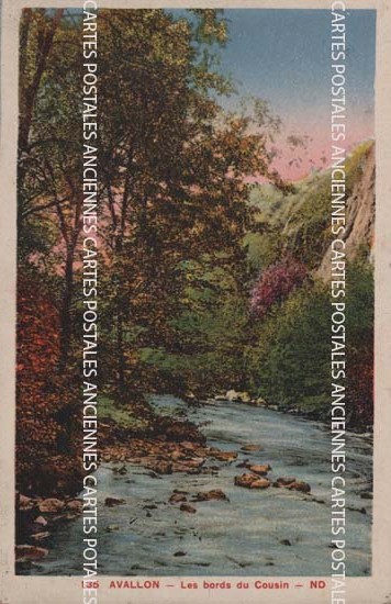 Cartes postales anciennes > CARTES POSTALES > carte postale ancienne > cartes-postales-ancienne.com Yonne  Avallon