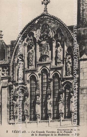 Cartes postales anciennes > CARTES POSTALES > carte postale ancienne > cartes-postales-ancienne.com Yonne  Vezelay