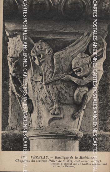 Cartes postales anciennes > CARTES POSTALES > carte postale ancienne > cartes-postales-ancienne.com Yonne  Vezelay
