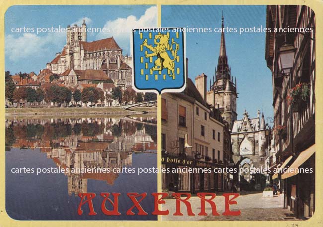 Cartes postales anciennes > CARTES POSTALES > carte postale ancienne > cartes-postales-ancienne.com Yonne  Auxerre
