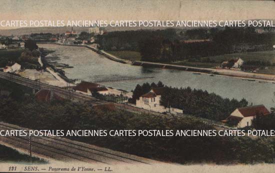 Cartes postales anciennes > CARTES POSTALES > carte postale ancienne > cartes-postales-ancienne.com Yonne  Sens