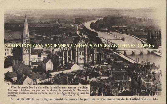 Cartes postales anciennes > CARTES POSTALES > carte postale ancienne > cartes-postales-ancienne.com Yonne  Auxerre