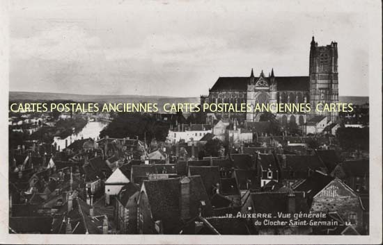 Cartes postales anciennes > CARTES POSTALES > carte postale ancienne > cartes-postales-ancienne.com Yonne  Auxerre