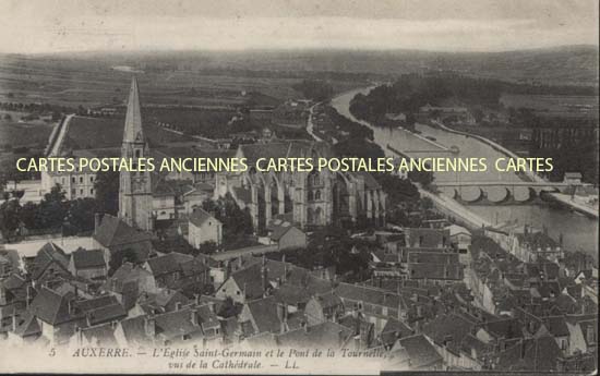 Cartes postales anciennes > CARTES POSTALES > carte postale ancienne > cartes-postales-ancienne.com Yonne  Auxerre