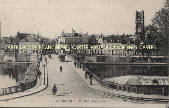 Cartes postales anciennes > CARTES POSTALES > carte postale ancienne > cartes-postales-ancienne.com Yonne  Auxerre