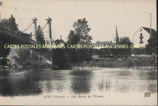 Cartes postales anciennes > CARTES POSTALES > carte postale ancienne > cartes-postales-ancienne.com Yonne  Cezy