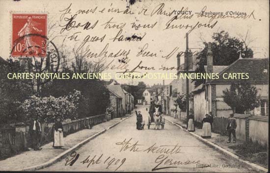 Cartes postales anciennes > CARTES POSTALES > carte postale ancienne > cartes-postales-ancienne.com Bourgogne franche comte Yonne Toucy