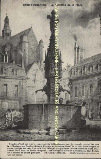 Cartes postales anciennes > CARTES POSTALES > carte postale ancienne > cartes-postales-ancienne.com Yonne  Saint Florentin