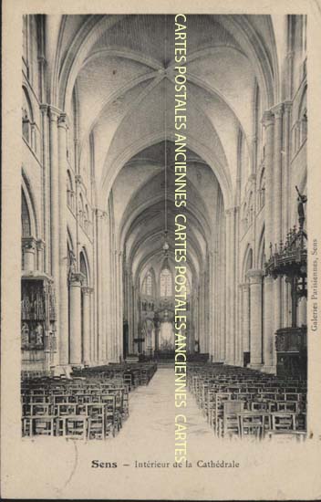 Cartes postales anciennes > CARTES POSTALES > carte postale ancienne > cartes-postales-ancienne.com Yonne  Sens