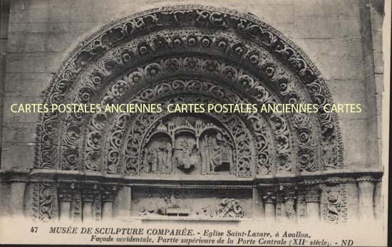 Cartes postales anciennes > CARTES POSTALES > carte postale ancienne > cartes-postales-ancienne.com Yonne  Avallon