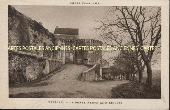 Cartes postales anciennes > CARTES POSTALES > carte postale ancienne > cartes-postales-ancienne.com Yonne  Vezelay