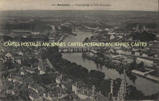 Cartes postales anciennes > CARTES POSTALES > carte postale ancienne > cartes-postales-ancienne.com Yonne  Auxerre