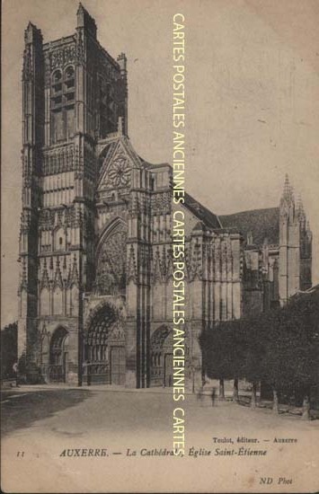 Cartes postales anciennes > CARTES POSTALES > carte postale ancienne > cartes-postales-ancienne.com Yonne  Auxerre
