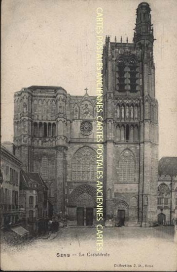 Cartes postales anciennes > CARTES POSTALES > carte postale ancienne > cartes-postales-ancienne.com Yonne  Sens