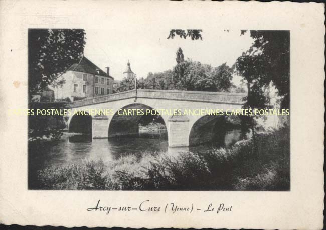 Cartes postales anciennes > CARTES POSTALES > carte postale ancienne > cartes-postales-ancienne.com Bourgogne franche comte Yonne Arcy Sur Cure