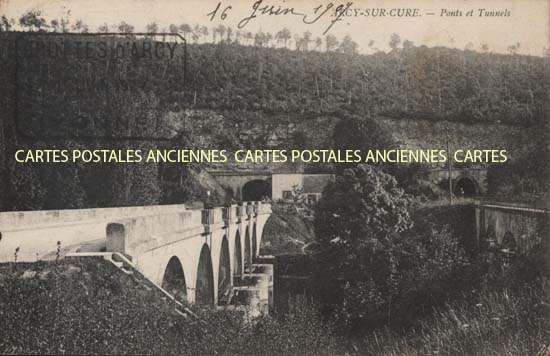 Cartes postales anciennes > CARTES POSTALES > carte postale ancienne > cartes-postales-ancienne.com Bourgogne franche comte Yonne Arcy Sur Cure