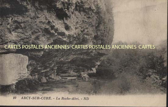 Cartes postales anciennes > CARTES POSTALES > carte postale ancienne > cartes-postales-ancienne.com Bourgogne franche comte Yonne Arcy Sur Cure