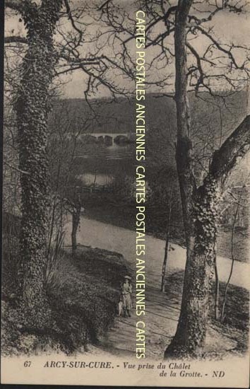 Cartes postales anciennes > CARTES POSTALES > carte postale ancienne > cartes-postales-ancienne.com Yonne  Arcy Sur Cure