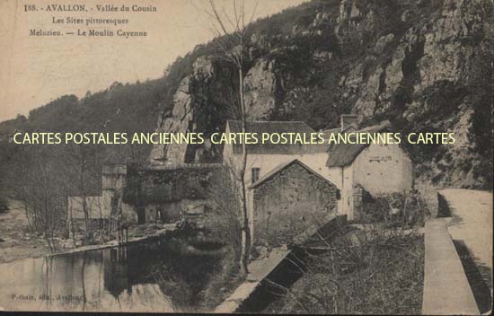 Cartes postales anciennes > CARTES POSTALES > carte postale ancienne > cartes-postales-ancienne.com Yonne  Avallon