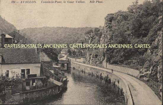 Cartes postales anciennes > CARTES POSTALES > carte postale ancienne > cartes-postales-ancienne.com Yonne  Avallon