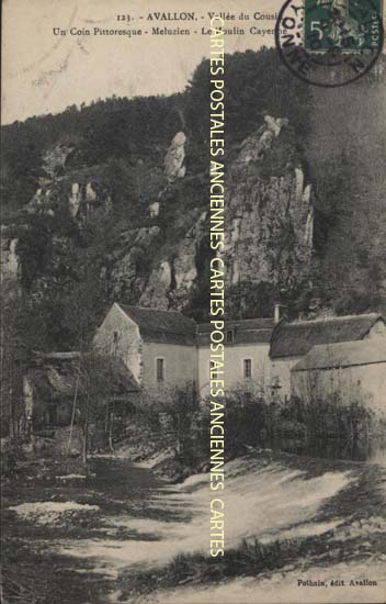 Cartes postales anciennes > CARTES POSTALES > carte postale ancienne > cartes-postales-ancienne.com Yonne  Avallon
