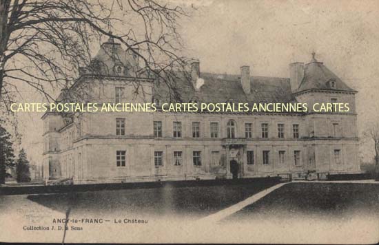 Cartes postales anciennes > CARTES POSTALES > carte postale ancienne > cartes-postales-ancienne.com Bourgogne franche comte Yonne Ancy Le Franc