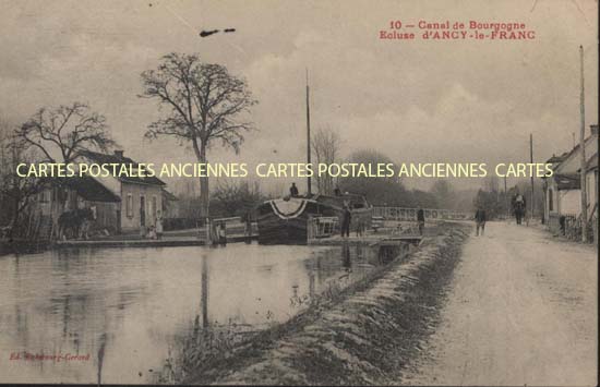Cartes postales anciennes > CARTES POSTALES > carte postale ancienne > cartes-postales-ancienne.com Yonne  Ancy Le Franc