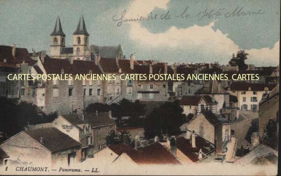 Cartes postales anciennes > CARTES POSTALES > carte postale ancienne > cartes-postales-ancienne.com Yonne  Chaumont