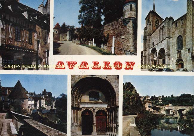 Cartes postales anciennes > CARTES POSTALES > carte postale ancienne > cartes-postales-ancienne.com Yonne  Avallon