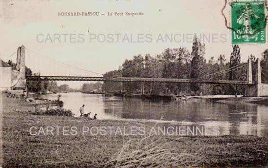 Cartes postales anciennes > CARTES POSTALES > carte postale ancienne > cartes-postales-ancienne.com Bourgogne franche comte Yonne Bonnard