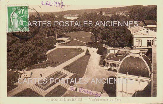 Cartes postales anciennes > CARTES POSTALES > carte postale ancienne > cartes-postales-ancienne.com Nievre 58 Saint Honore Les Bains