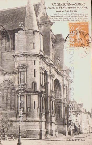 Cartes postales anciennes > CARTES POSTALES > carte postale ancienne > cartes-postales-ancienne.com Yonne  Villeneuve Sur Yonne