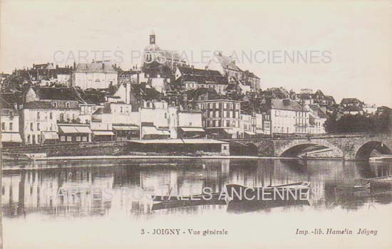 Cartes postales anciennes > CARTES POSTALES > carte postale ancienne > cartes-postales-ancienne.com Bourgogne franche comte Yonne Joigny
