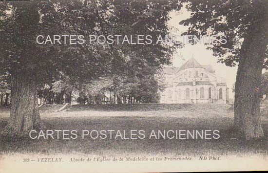Cartes postales anciennes > CARTES POSTALES > carte postale ancienne > cartes-postales-ancienne.com Yonne  Vezelay