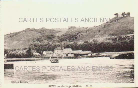 Cartes postales anciennes > CARTES POSTALES > carte postale ancienne > cartes-postales-ancienne.com Yonne  Sens
