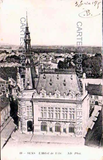Cartes postales anciennes > CARTES POSTALES > carte postale ancienne > cartes-postales-ancienne.com Yonne  Sens