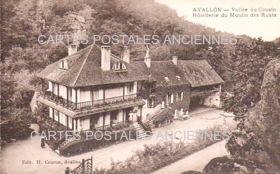 Cartes postales anciennes > CARTES POSTALES > carte postale ancienne > cartes-postales-ancienne.com Yonne  Avallon
