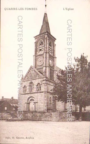 Cartes postales anciennes > CARTES POSTALES > carte postale ancienne > cartes-postales-ancienne.com Yonne  Quarre Les Tombes